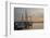 Germany, Hamburg, View over the Elbe Against Finkenwerder-Uwe Steffens-Framed Photographic Print