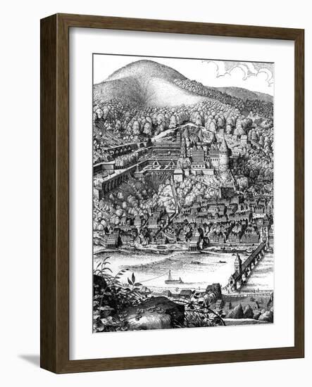 Germany Heidelberg-Mathieu Merian-Framed Photographic Print