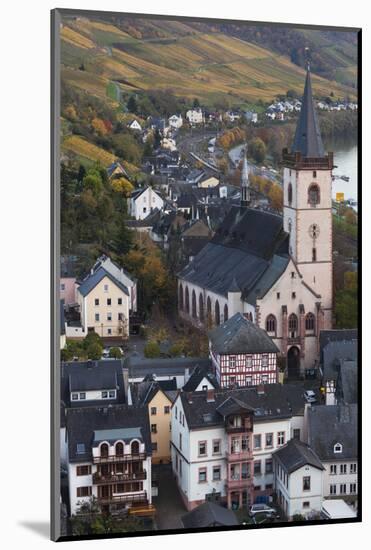 Germany, Hesse, Lorch Am Rhine, Elevated Town View in Late Afternoon-Walter Bibikow-Mounted Photographic Print