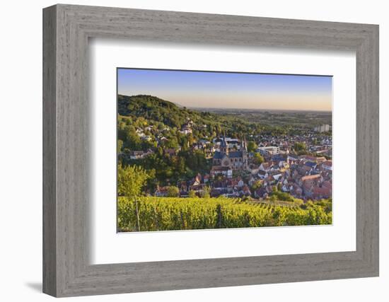 Germany, Hesse, Odenwald (Region), Bergstrasse (Region), Heppenheim (Town-Udo Siebig-Framed Photographic Print