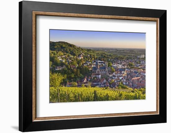 Germany, Hesse, Odenwald (Region), Bergstrasse (Region), Heppenheim (Town-Udo Siebig-Framed Photographic Print