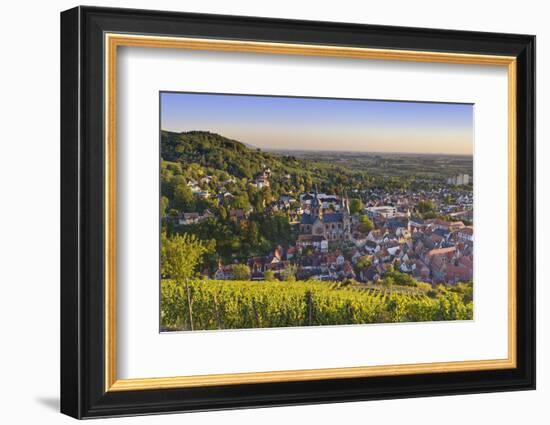 Germany, Hesse, Odenwald (Region), Bergstrasse (Region), Heppenheim (Town-Udo Siebig-Framed Photographic Print