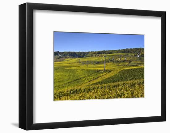 Germany, Hesse, Rheingau (Region), RŸdesheim Am Rhein (Town), Cable Car to the Niederwald Monument-Udo Siebig-Framed Photographic Print