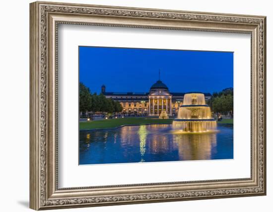 Germany, Hesse, Rheingau Region, Wiesbaden, Health Resort-Udo Siebig-Framed Photographic Print