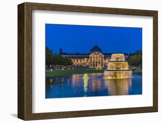 Germany, Hesse, Rheingau Region, Wiesbaden, Health Resort-Udo Siebig-Framed Photographic Print