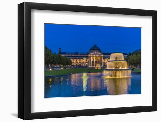 Germany, Hesse, Rheingau Region, Wiesbaden, Health Resort-Udo Siebig-Framed Photographic Print