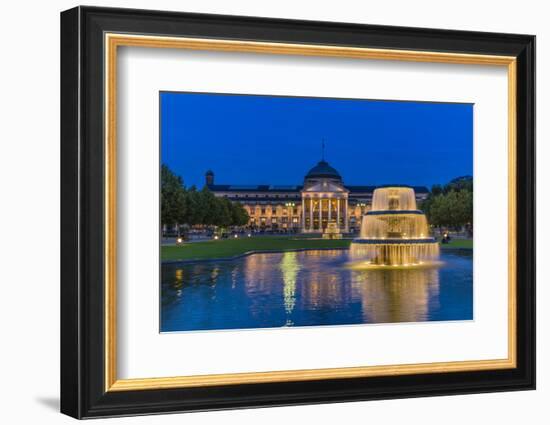 Germany, Hesse, Rheingau Region, Wiesbaden, Health Resort-Udo Siebig-Framed Photographic Print