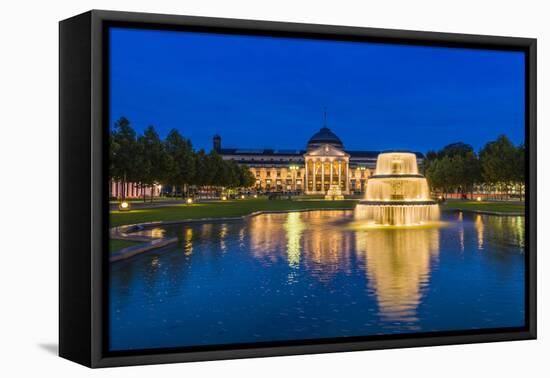 Germany, Hesse, Rheingau Region, Wiesbaden, Health Resort-Udo Siebig-Framed Premier Image Canvas