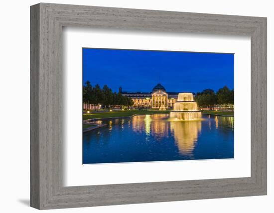 Germany, Hesse, Rheingau Region, Wiesbaden, Health Resort-Udo Siebig-Framed Photographic Print