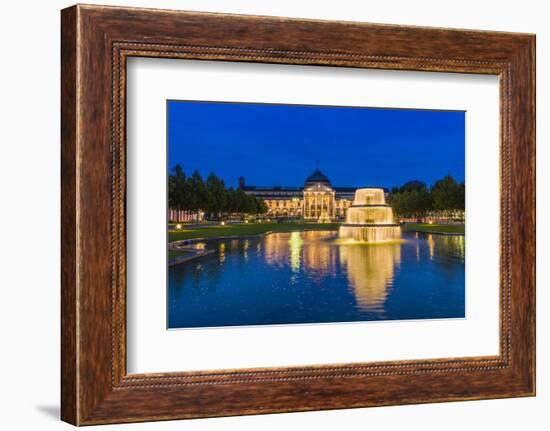 Germany, Hesse, Rheingau Region, Wiesbaden, Health Resort-Udo Siebig-Framed Photographic Print