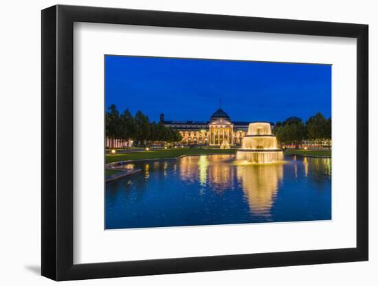 Germany, Hesse, Rheingau Region, Wiesbaden, Health Resort-Udo Siebig-Framed Photographic Print