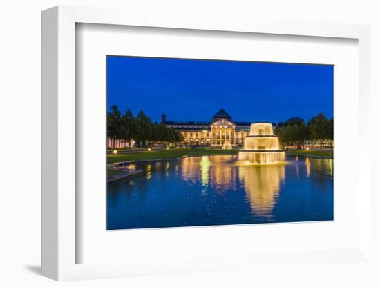 Germany, Hesse, Rheingau Region, Wiesbaden, Health Resort-Udo Siebig-Framed Photographic Print