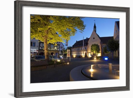 Germany, Hessen, Northern Hessen, Bad Hersfeld, Old Town-Chris Seba-Framed Photographic Print