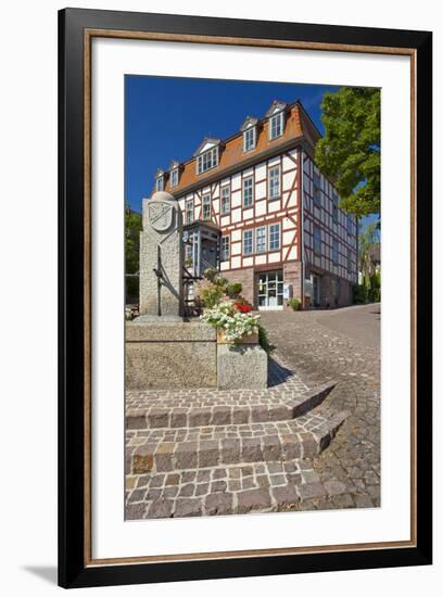 Germany, Hessen, Northern Hessen, Bad Zwesten, Old Town-Chris Seba-Framed Photographic Print