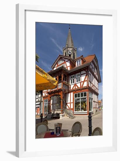 Germany, Hessen, Northern Hessen, Rothenburg, Old Town-Chris Seba-Framed Photographic Print