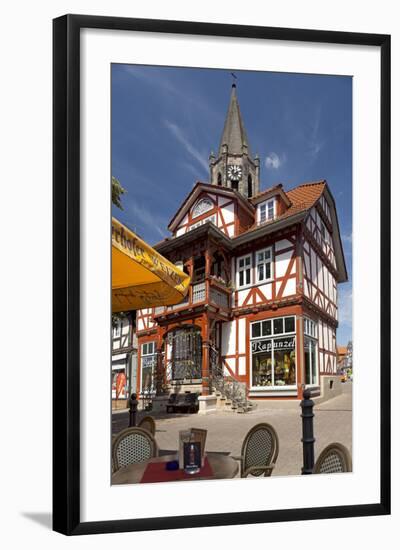 Germany, Hessen, Northern Hessen, Rothenburg, Old Town-Chris Seba-Framed Photographic Print
