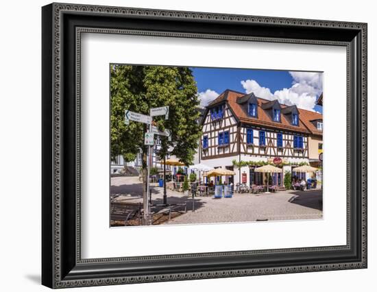 Germany, Hessen, Taunus, German Timber-Frame Road, Idstein-Udo Siebig-Framed Photographic Print