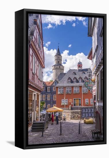 Germany, Hessen, Taunus, German Timber-Frame Road, Idstein-Udo Siebig-Framed Premier Image Canvas