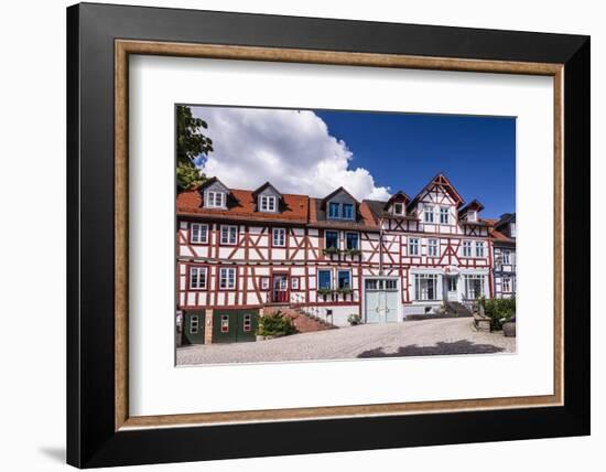 Germany, Hessen, Taunus (Region), German Framework Road, Idstein-Udo Siebig-Framed Photographic Print