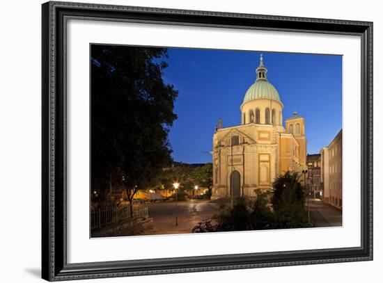 Germany, Lower Saxony, Hannover, Provost's Church St. Clemens-Chris Seba-Framed Photographic Print