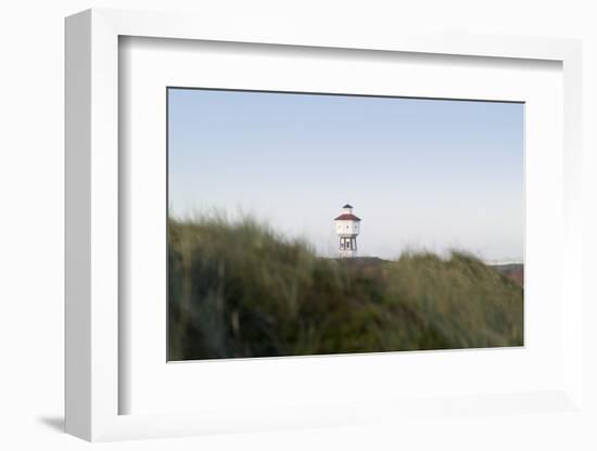 Germany, Lower Saxony, Island Langeoog, Water Tower, HŸgellandschaft-Roland T.-Framed Photographic Print