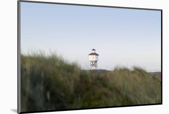 Germany, Lower Saxony, Island Langeoog, Water Tower, HŸgellandschaft-Roland T.-Mounted Photographic Print