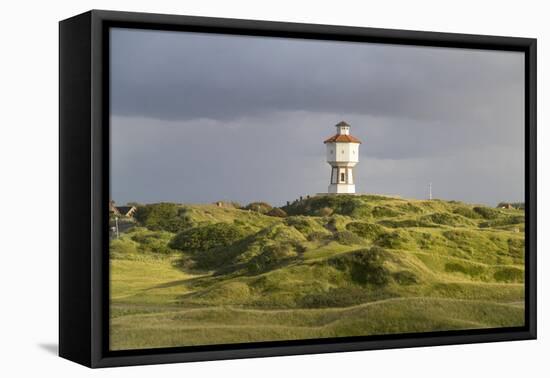 Germany, Lower Saxony, Island Langeoog, Water Tower, HŸgellandschaft-Roland T.-Framed Premier Image Canvas