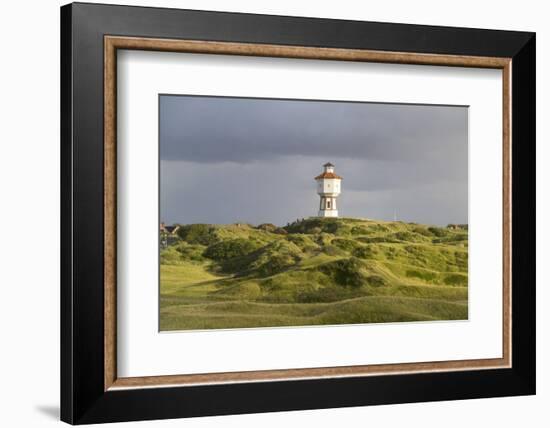 Germany, Lower Saxony, Island Langeoog, Water Tower, HŸgellandschaft-Roland T.-Framed Photographic Print