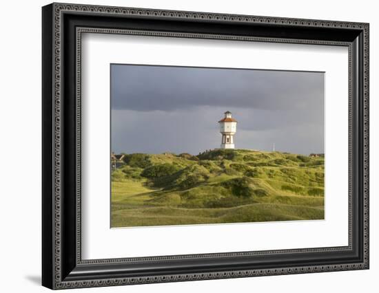 Germany, Lower Saxony, Island Langeoog, Water Tower, HŸgellandschaft-Roland T.-Framed Photographic Print