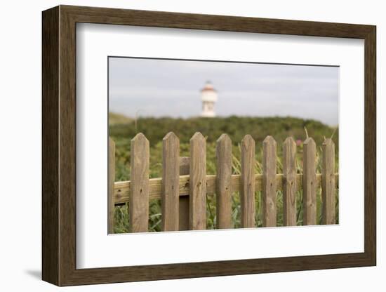 Germany, Lower Saxony, Island Langeoog, Water Tower, HŸgellandschaft-Roland T.-Framed Photographic Print