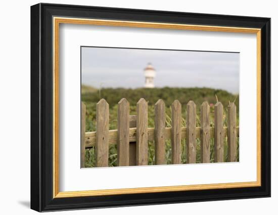 Germany, Lower Saxony, Island Langeoog, Water Tower, HŸgellandschaft-Roland T.-Framed Photographic Print