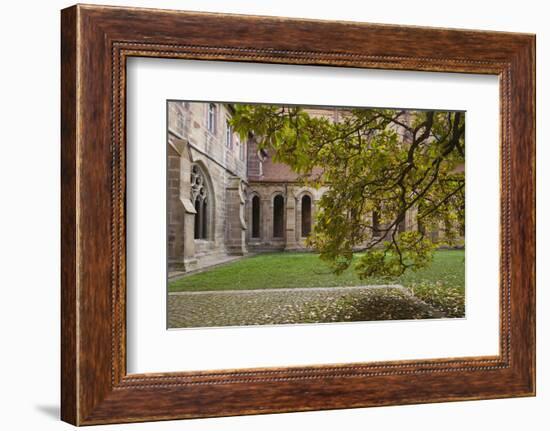 Germany, Maulbronn, Kloster Maulbronn Abbey, Cloister-Walter Bibikow-Framed Photographic Print