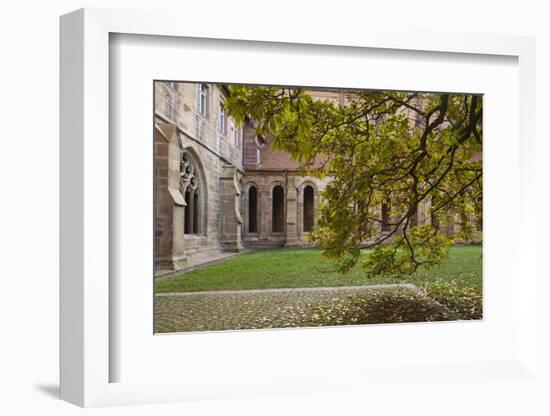 Germany, Maulbronn, Kloster Maulbronn Abbey, Cloister-Walter Bibikow-Framed Photographic Print