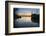 Germany, Mecklenburg-West Pomerania, Island RŸgen, Gro§er Jasmunder Bodden, Sunset, Rowing Boats-Andreas Vitting-Framed Photographic Print