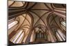 Germany, Mecklenburg-Western Pomerania, Röbel, Nikolaikirche, tree-aisled hall church-Roland T. Frank-Mounted Photographic Print