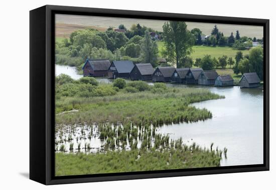 Germany, Mecklenburg-Western Pomerania, Röbel, view from the St. Mary's Chu-Roland T. Frank-Framed Premier Image Canvas