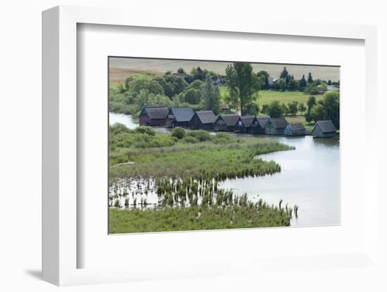 Germany, Mecklenburg-Western Pomerania, Röbel, view from the St. Mary's Chu-Roland T. Frank-Framed Photographic Print