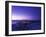 Germany, Mecklenburg-Western Pomerania, the Baltic Sea, RŸgen, Sellin, Pier, Blue Hour-Andreas Keil-Framed Photographic Print