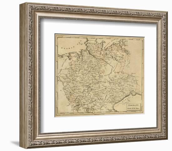 Germany North, c.1812-Aaron Arrowsmith-Framed Art Print