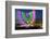 Germany, North Rhine-Westphalia, Funfair on the Deutz Shore at Night-Andreas Keil-Framed Photographic Print