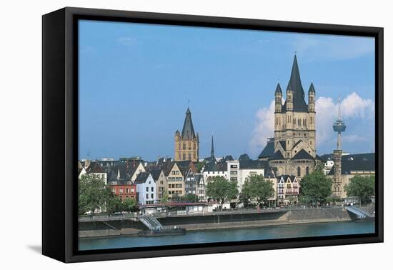 Germany, North Rhine-Westphalia, Nordrhein-Westfalen, Cologne Skyline-null-Framed Premier Image Canvas