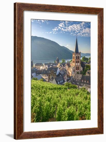 Germany, Rhineland Palatinate, River Rhine-Alan Copson-Framed Photographic Print