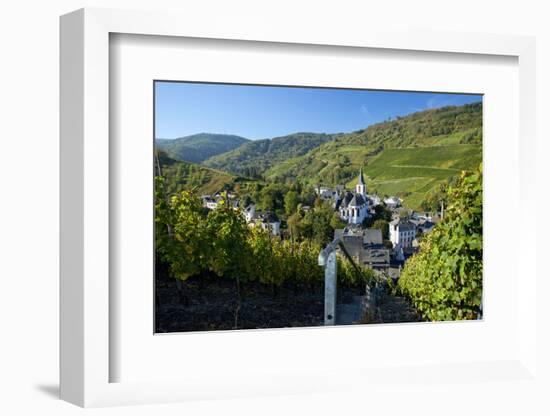 Germany, Rhineland-Palatinate, the Moselle, Traben-Trarbach, Catholic Parish Church St. Nicholas-Chris Seba-Framed Photographic Print