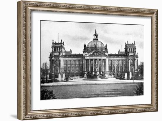 Germany's Houses of Parliament, Berlin, 1926-null-Framed Giclee Print