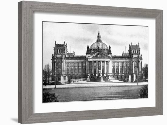 Germany's Houses of Parliament, Berlin, 1926-null-Framed Giclee Print