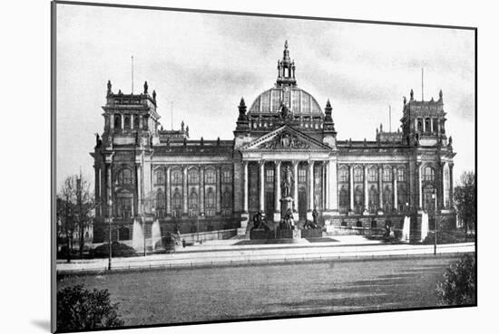 Germany's Houses of Parliament, Berlin, 1926-null-Mounted Giclee Print