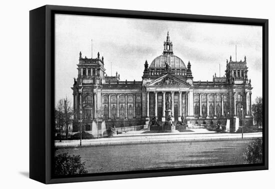 Germany's Houses of Parliament, Berlin, 1926-null-Framed Premier Image Canvas