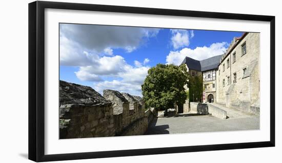 Germany, Saxony-Anhalt, Burgenlandkreis, Freyburg (Unstrut), Castle Neuenburg-Andreas Vitting-Framed Photographic Print