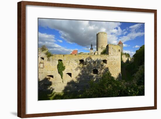 Germany, Saxony-Anhalt, Burgenlandkreis, Querfurt, Castle Querfurt-Andreas Vitting-Framed Photographic Print