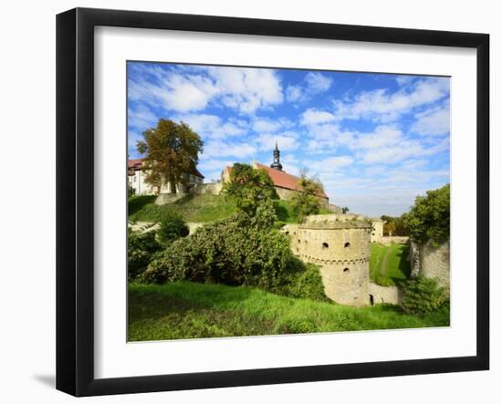 Germany, Saxony-Anhalt, Burgenlandkreis, Querfurt, Castle Querfurt-Andreas Vitting-Framed Photographic Print
